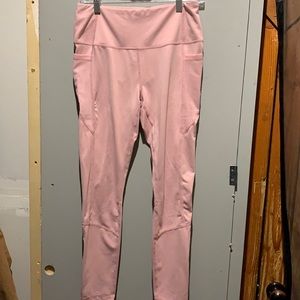 Reebok Light Pink Workout Leggings